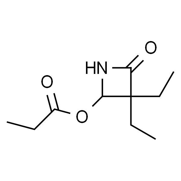 3,3-二乙基-4-氧代-2-氮杂环丁基丙酸酯