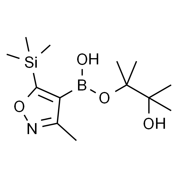 3-甲基-4-(4,4,5,5-四甲基-1,3,2-二氧硼杂环戊烷-2-基)-5-(三甲基硅烷基)异恶唑