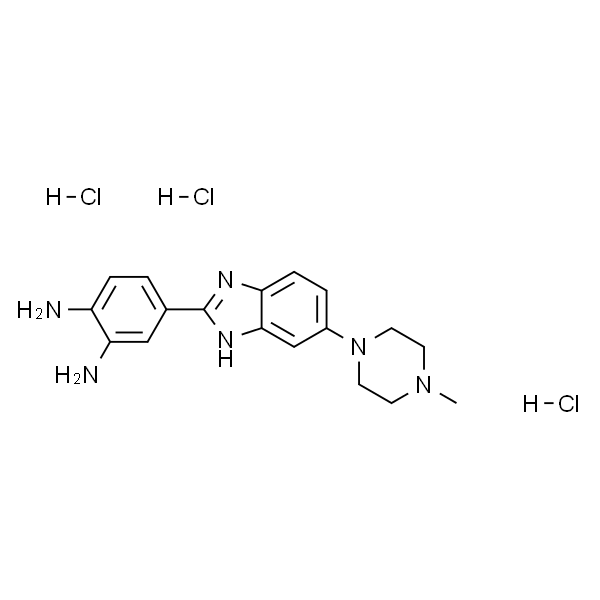 4-(6-(4-甲基哌嗪-1-基)-1H-苯并[d]咪唑-2-基)苯-1,2-二胺三盐酸盐