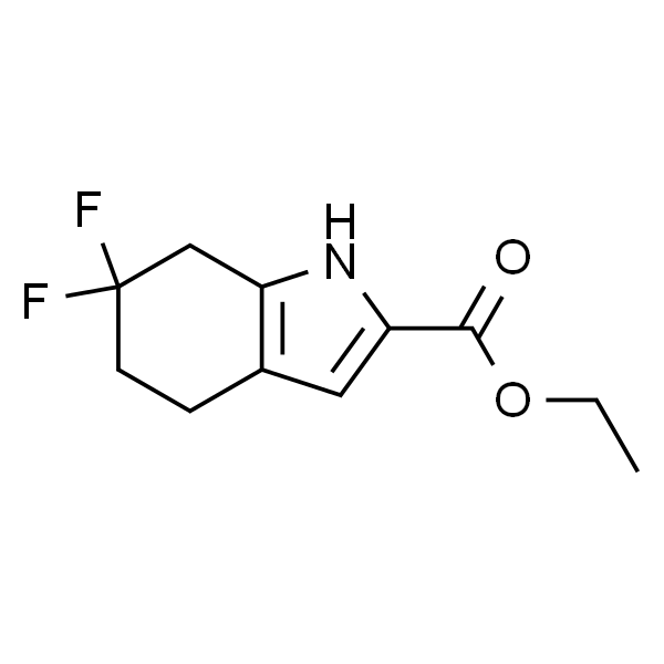 6,6-二氟-4,5,6,7-四氢-1H-吲哚-2-甲酸乙酯