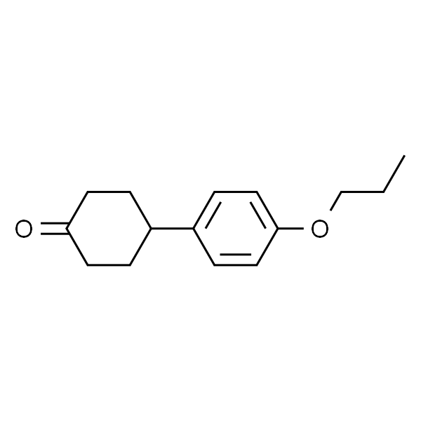 4-(4-丙氧基苯基)环己酮
