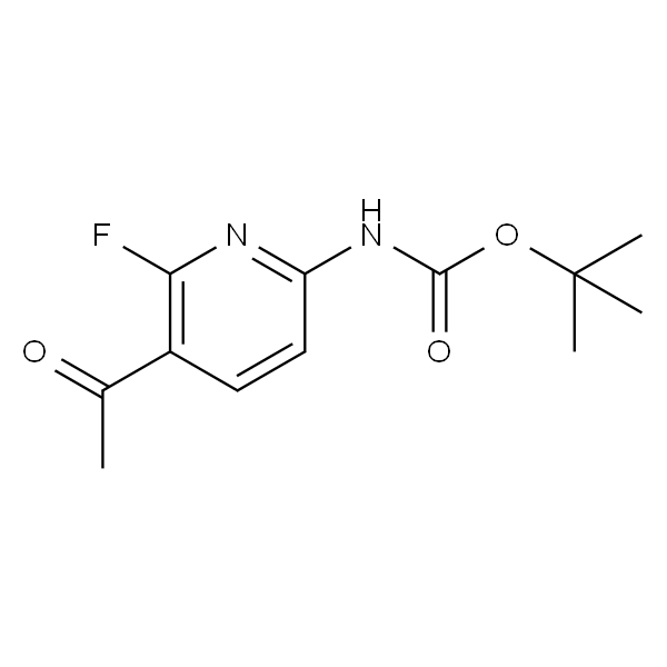 叔丁基(5-乙酰基-6-氟吡啶-2-基)氨基甲酸酯