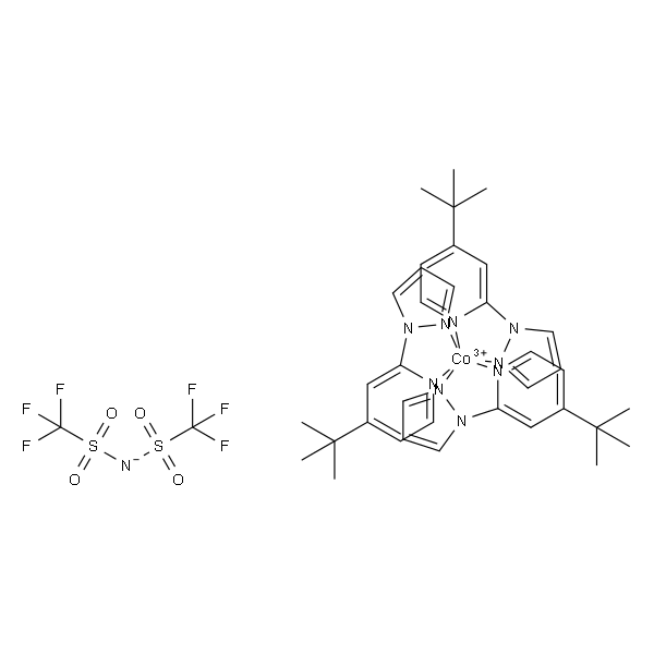 三[4-叔丁基-2-(1H-吡唑-1-基)吡啶]钴（III）三(1，1，1-三氟-N-[(三氟甲基)磺酰基]甲烷磺酰胺盐)