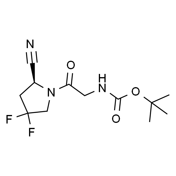 (S)-1-[2-(Boc-氨基)乙酰基]-4,4-二氟吡咯烷-2-甲腈