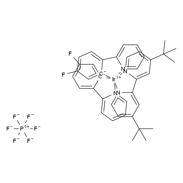 [2,2'-联(4-叔丁基吡啶)]双[2-(4-氟苯基)吡啶]铱(III)六氟磷酸盐