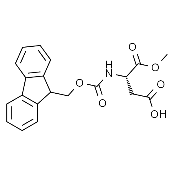 (S)-3-((((9H-芴-9-基)甲氧基)羰基)氨基)-4-甲氧基-4-氧代丁酸