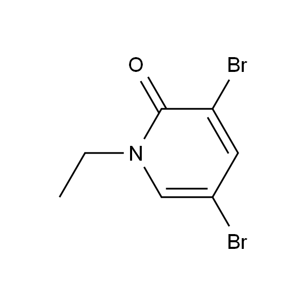 3,5-二溴-1-乙基吡啶-2(1H)-酮