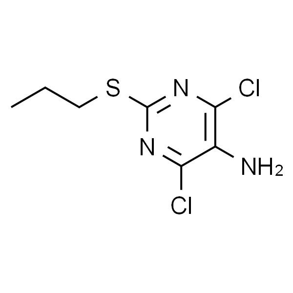 4,6-二氯 -2-(丙硫基)-5-氨基嘧啶