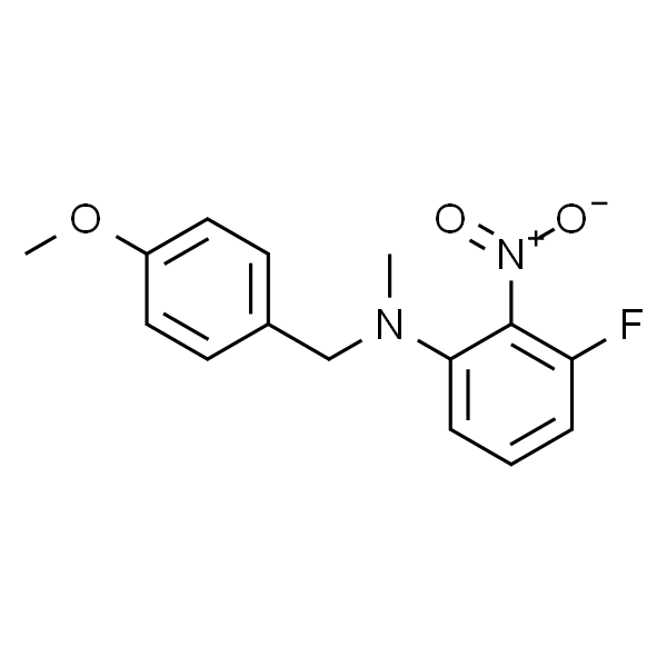 3-氟-N-(4-甲氧基苄基)-N-甲基-2-硝基苯胺