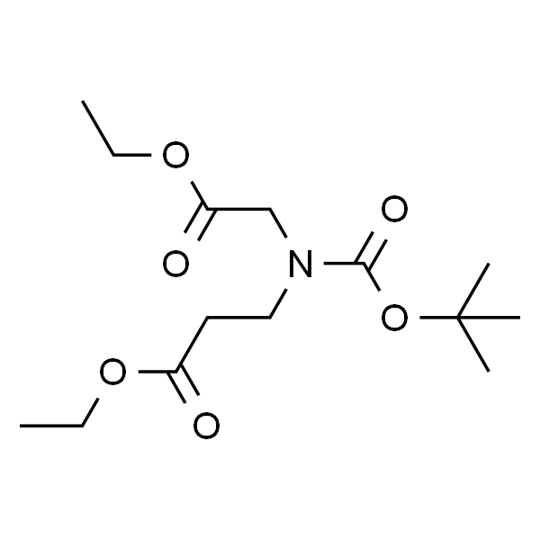 3-[(Boc)(2-乙氧基-2-氧代乙基)氨基]丙酸乙酯