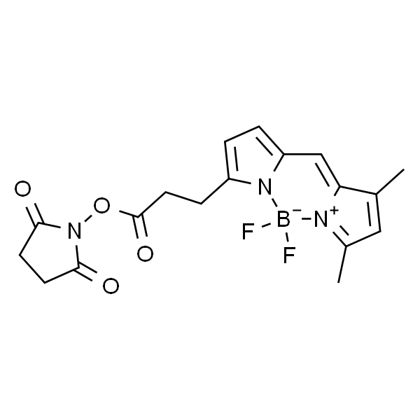 EVERFLUOR FL, SE [4,4-DIFLUORO-5,7-DIMETHYL-4-BORA-3A,4A-DIAZA-S-INDACENE-3-PROPIONIC ACID, SUCCINIMIDYL ESTER ] [KNOWN AS BODIPY[R] FL, SE, TM OF MP]