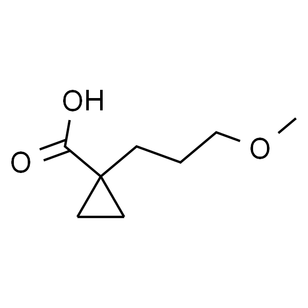 1-(3-甲氧基丙基)环丙烷甲酸
