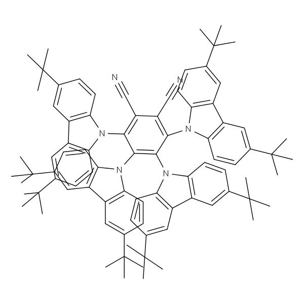 3,4,5,6-四(3,6-二叔丁基-9-咔唑基)-对苯二腈