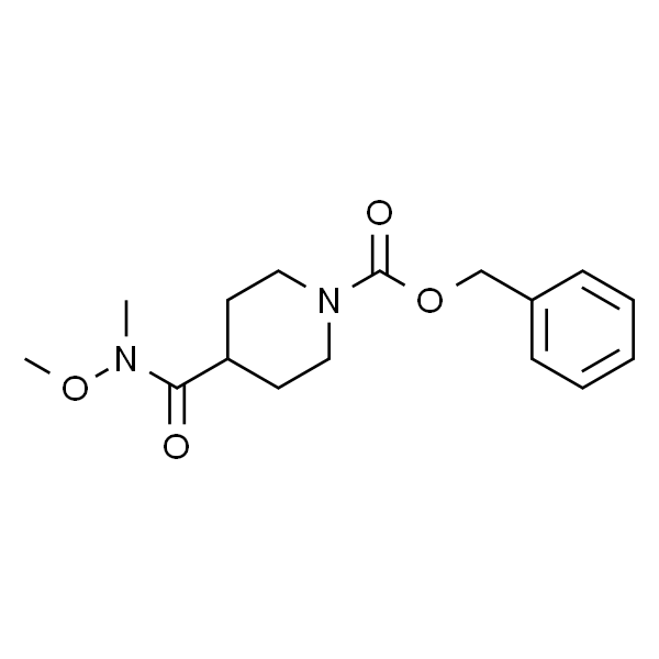 1-Cbz-N-甲氧基-N-甲基-4-哌啶甲酰胺