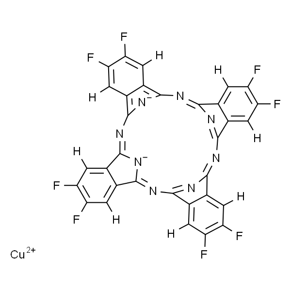 2,3,9,10,16,17,23,24-八氟酞菁铜(II) (升华纯化)