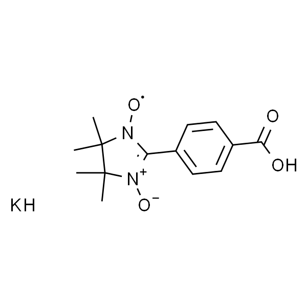 2-(4-羧基苯基)-4,4,5,5-四甲基咪唑烷-1-氧-3-氧化钾盐