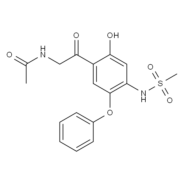 N-(2-(2-羟基-4-(甲基磺酰胺)-5-苯氧基苯基)-2-氧代乙基)乙酰胺（艾拉莫德杂质）
