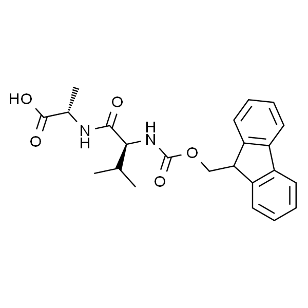 (S)-2-((S)-2-((((9H-芴-9-基)甲氧基)羰基)氨基)-3-甲基丁酰胺基)丙酸
