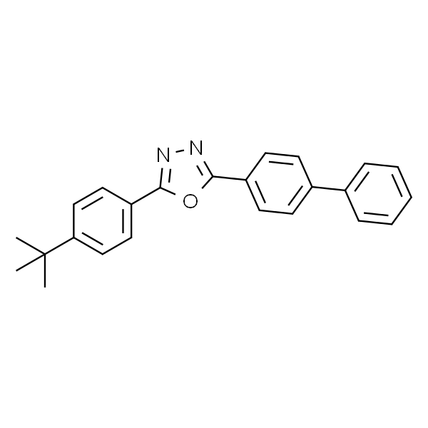 2-(4''-叔丁基苯)-5-(4''''-联苯基)-1，3，4-噁二唑