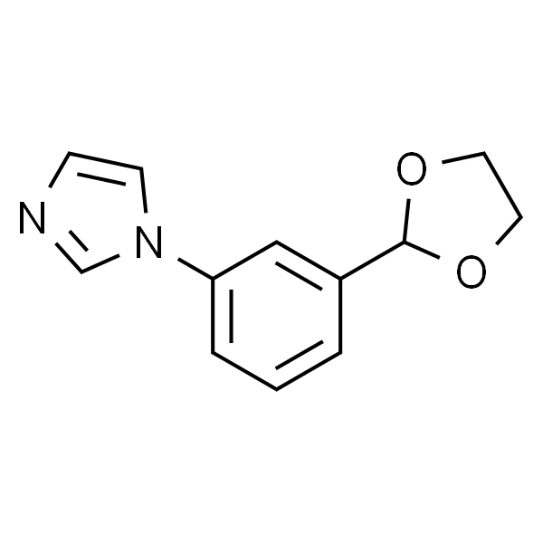 2-[3-(1-咪唑基)苯基]-1,3-二氧戊环