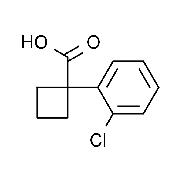 1-(2-氯苯基)环丁烷-1-羧酸