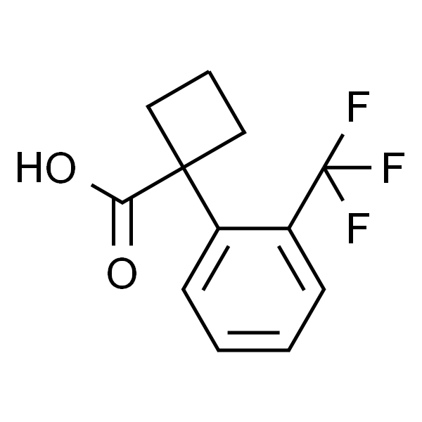 1-(2-三氟甲基苯基)环丁烷甲酸