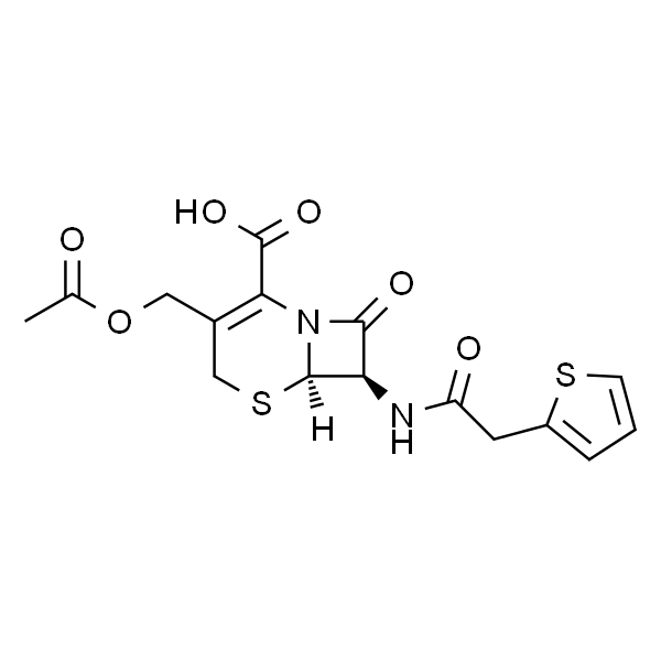(6R,7R)-3-(乙酰氧基甲基)-8-氧代-7-(2-(噻吩-2-基)乙酰氨基)-5-噻吩-1-氮杂双环[4.2.0]辛-2-烯-2-羧酸