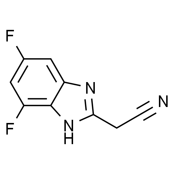 2-(氰基甲基)-5,7-二氟苯并咪唑