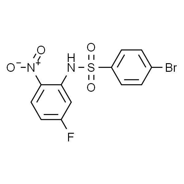 4-溴-N-(5-氟-2-硝基苯基)苯磺酰胺