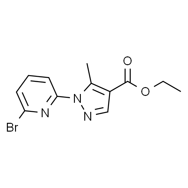 1-(6-溴吡啶-2-基)-5-甲基-1H-吡唑-4-羧酸乙酯