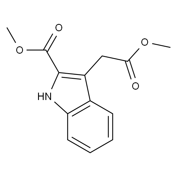 3-(2-甲氧基-2-氧乙基)-1H-吲哚-2-羧酸甲酯