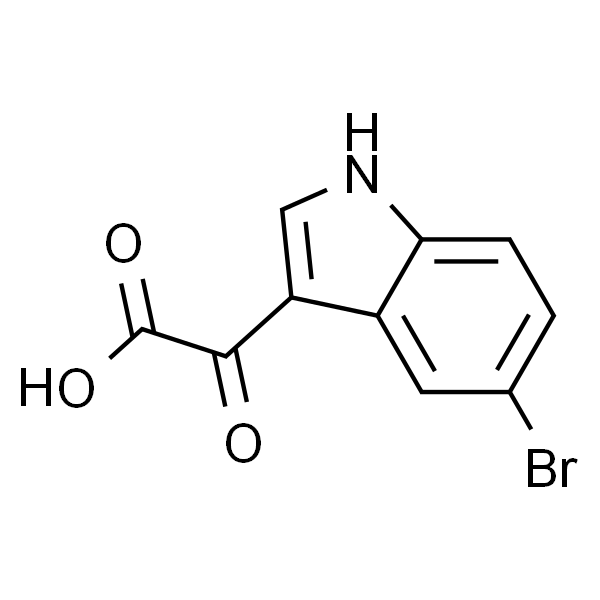 2-(5-溴-3-吲哚基)-2-氧代乙酸