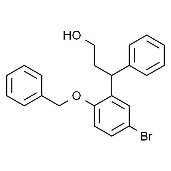 3-(2-苄氧基-5-溴苯基)-3-苯丙醇