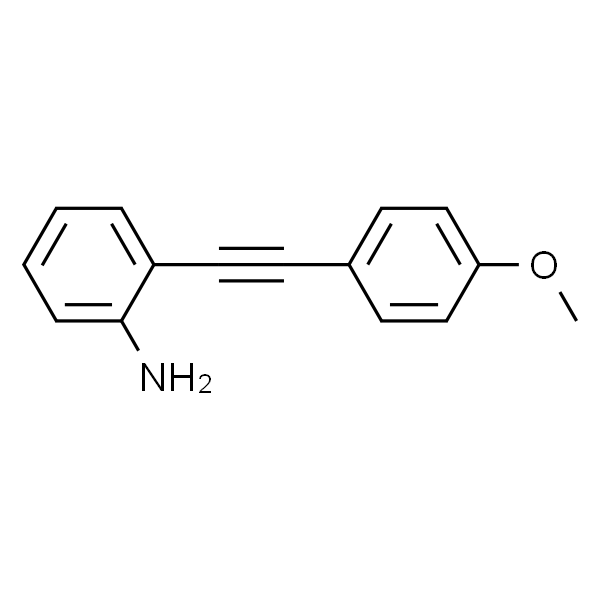 (2-(4-甲氧基苯基)炔基)胺基苯