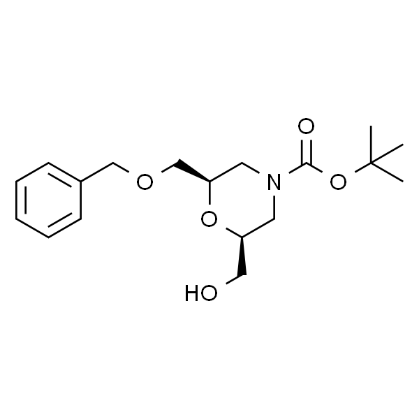 (2R,6S)-2-((苄氧基)甲基)-6-(羟甲基)吗啉-4-羧酸叔丁酯