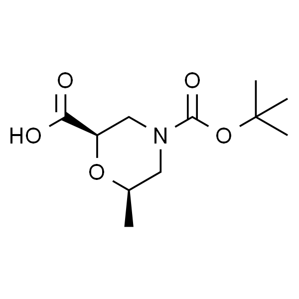 (2R,6R)-4-(tert-butoxycarbonyl)-6-methylmorpholine-2-carboxylic acid