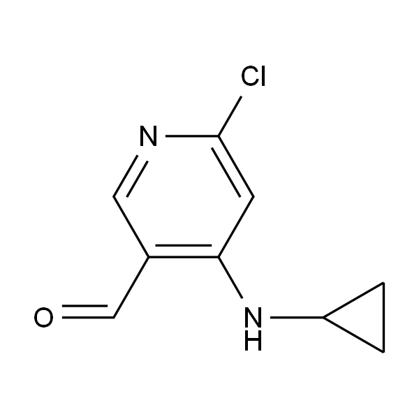 6-氯-4-(环丙基氨基)烟醛