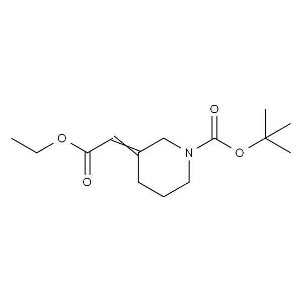 3-（2-乙氧基-2-氧亚乙基）哌啶-1-甲酸叔丁酯