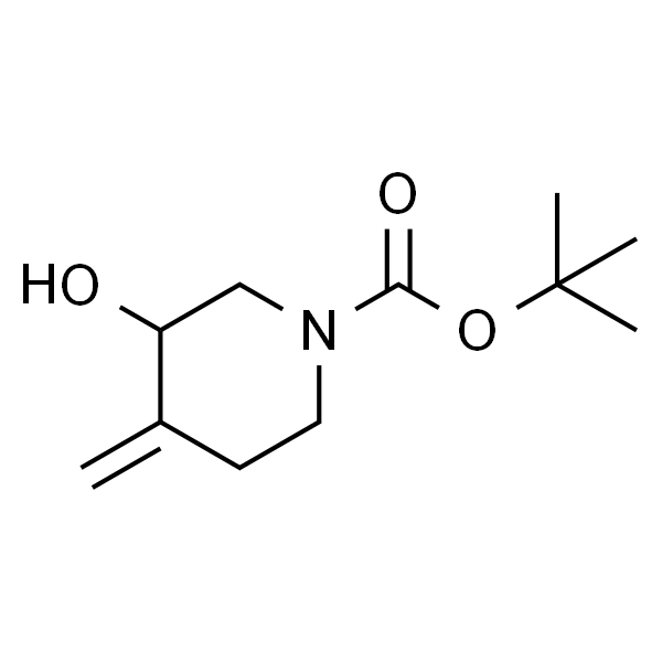 3-羟基-4-亚甲基哌啶-1-甲酸叔丁酯