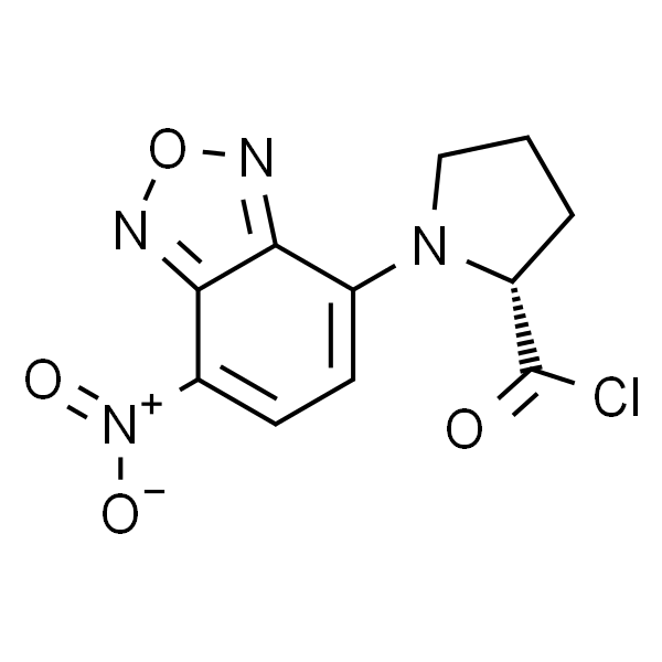 (R)-(+)-NBD-Pro-COCl [=(R)-(+)-4-硝基-7-(2-氯甲酰四氢吡咯-1-基)-2,1,3-苯并恶二唑] [用于e.e.值测定的HPLC标记yabo官网手机版]