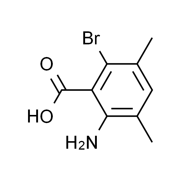 2-氨基-3,5-二甲基-6-溴苯甲酸