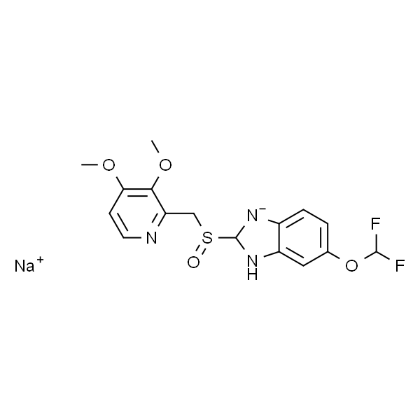 (S)-6-(二氟甲氧基)-2-(((3,4-二甲氧基吡啶-2-基)甲基)亚磺酰基)苯并[d]咪唑钠盐