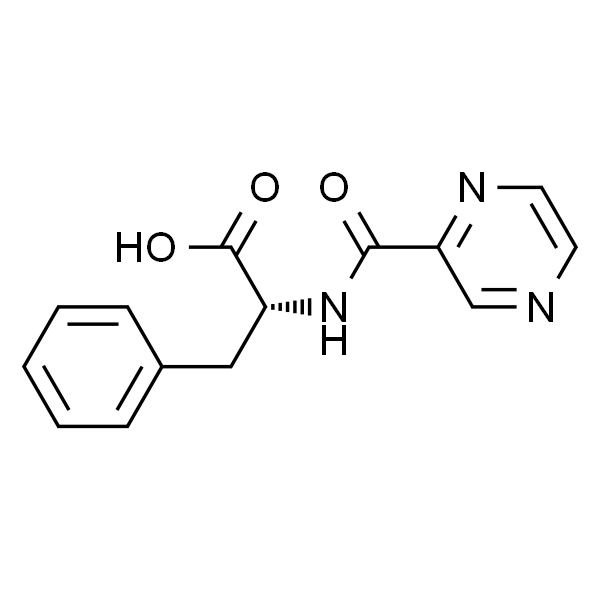 (R)-3-苯基-2-(吡嗪-2-甲酰胺)丙酸