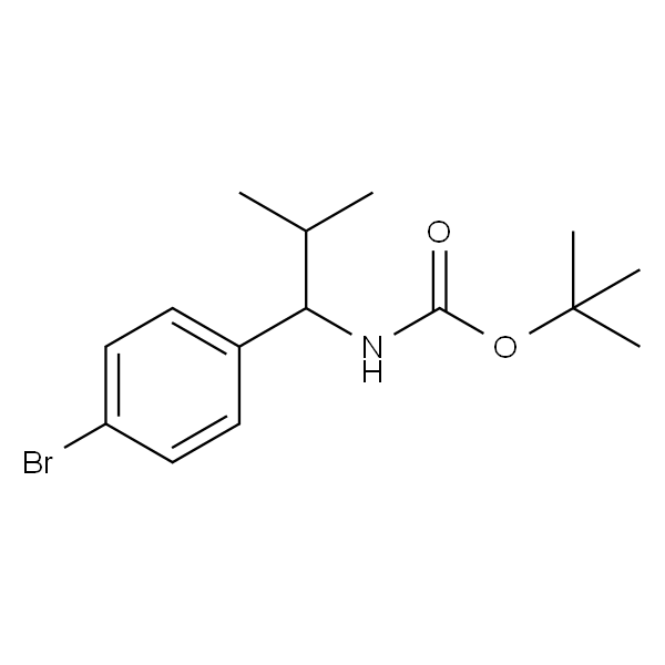 (1-(4-溴苯基)-2-甲基丙基)氨基甲酸叔丁酯