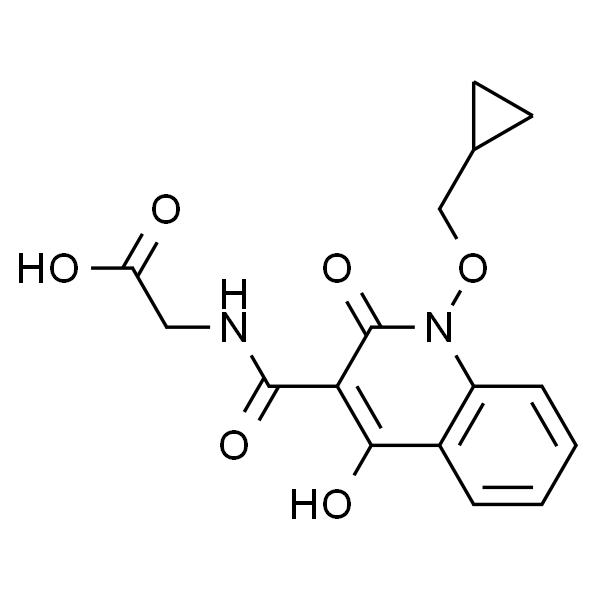(1-(环丙基甲氧基)-4-羟基-2-氧代-1,2-二氢喹啉-3-羰基)甘氨酸