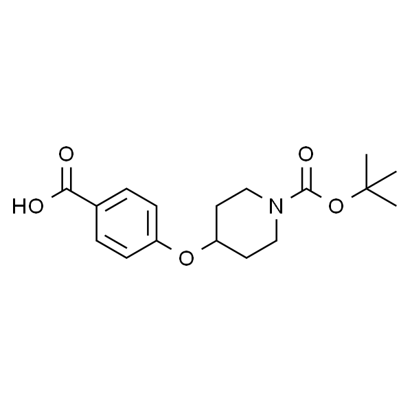 4-[1-叔丁氧羰酰-4-哌啶]氧苯甲酸