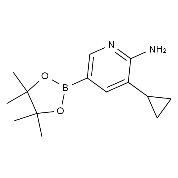 6-氨基-5-环丙基吡啶-3-硼酸频哪醇酯
