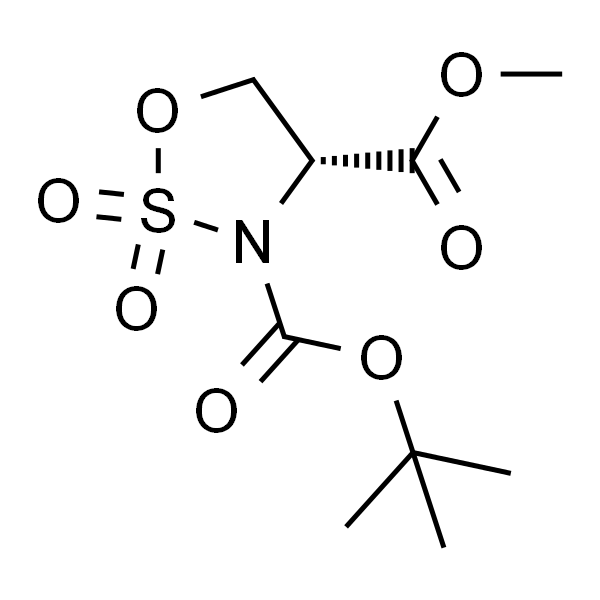 (R)-3-Boc-1,2,3-氧杂噻唑烷-4-甲酸甲酯-2,2-二氧化物