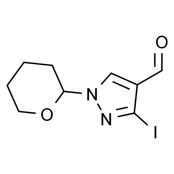 1H-Pyrazole-4-carboxaldehyde, 3-iodo-1-(tetrahydro-2H-pyran-2-yl)-