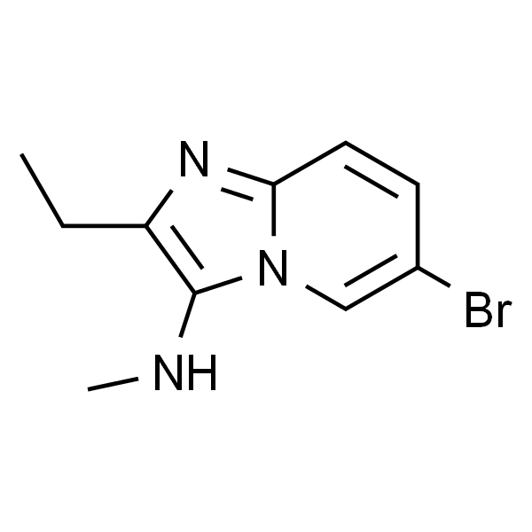 2-乙基-6-溴-N-甲基咪唑并[1,2-a]吡啶-3-胺